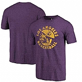 Los Angeles Lakers Fanatics Branded Purple LA Surf Hometown Collection Tri Blend T-Shirt,baseball caps,new era cap wholesale,wholesale hats